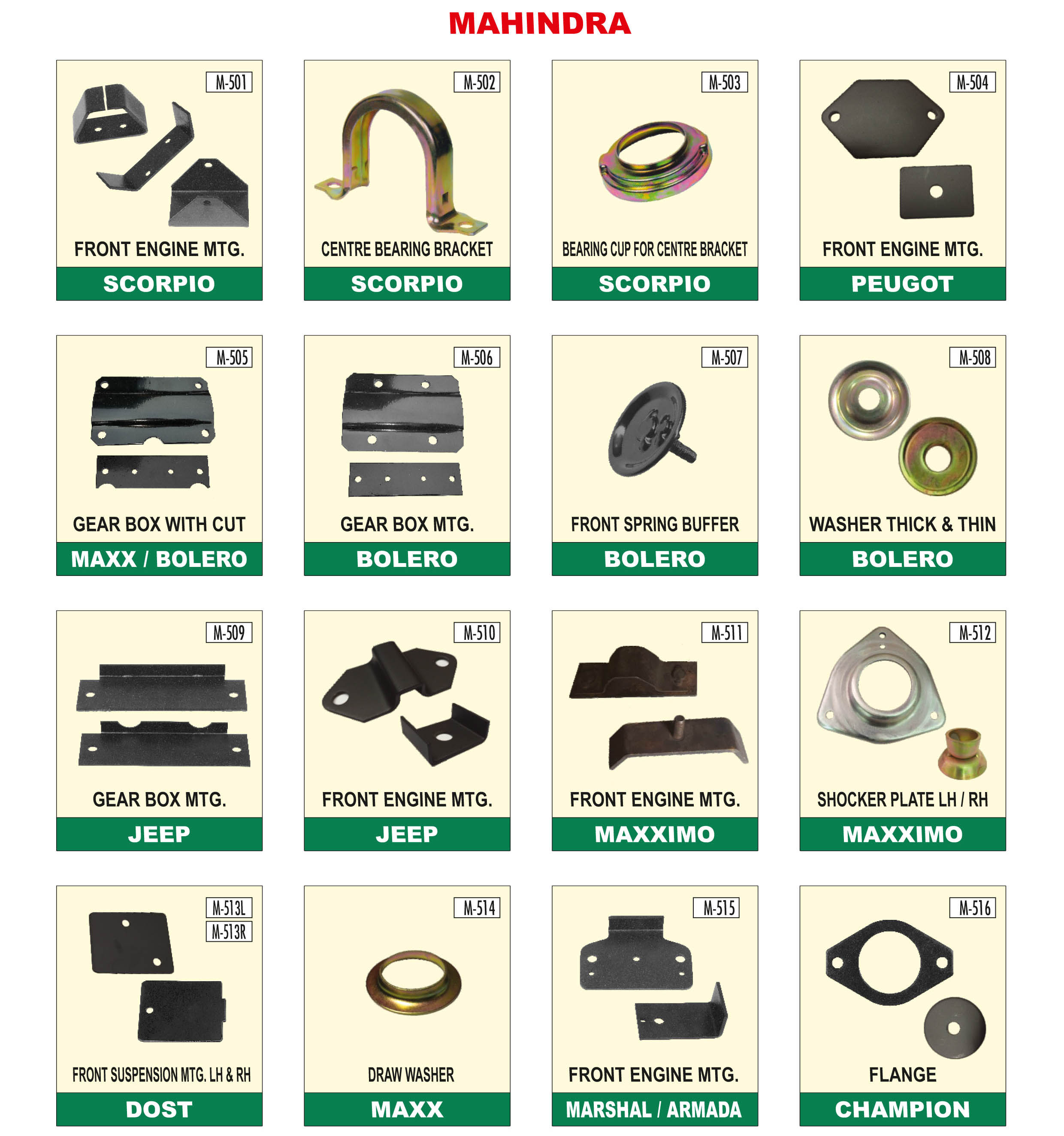 Mahindra Products